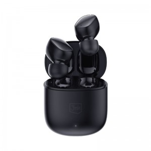 Auriculares 3MK Flowbuds Bluetooth Black